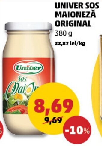 Penny UNIVER SOS MAIONEZĂ ORIGINAL Ofertă