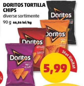 Penny DORITOS TORTILLA CHIPS Ofertă