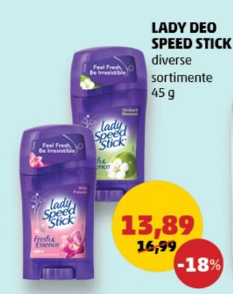 Penny LADY DEO SPEED STICK Ofertă