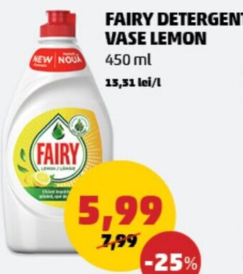 Penny FAIRY DETERGENT VASE LEMON Ofertă
