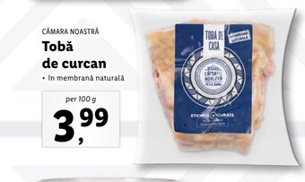 Lidl Tobă de curcan Ofertă