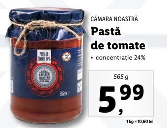 Lidl Pastă de tomate Ofertă
