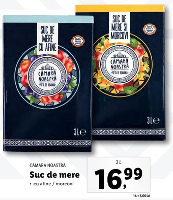 Lidl Suc de mere Ofertă
