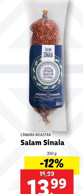 Lidl Salam Sinaia Ofertă