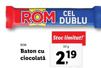 Lidl Baton cu ciocolată Ofertă