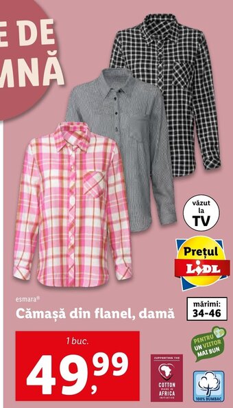Lidl Cămașă din flanel, damă Ofertă