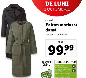 Lidl Palton matlasat, damă Ofertă