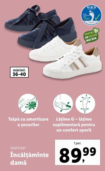 Lidl Încălțăminte damă Ofertă