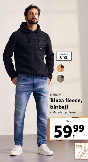 Lidl Bluză fleece, bărbaţi Ofertă