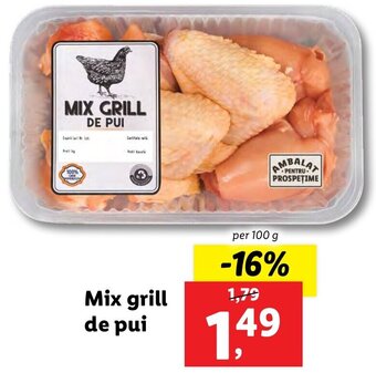 Lidl Mix grill de pui Ofertă
