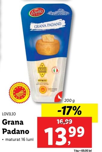 Lidl Grana Padano Ofertă