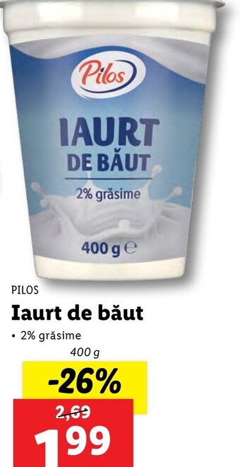 Lidl Iaurt de băut Ofertă