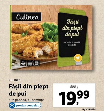 Lidl Fâşii din piept de pui Ofertă