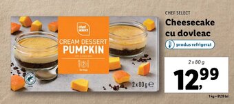 Lidl Cheesecake cu dovleac produs refrigerat Ofertă