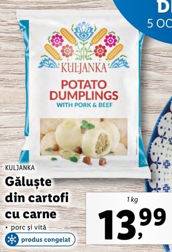 Lidl Găluşte din cartofi cu carne Ofertă