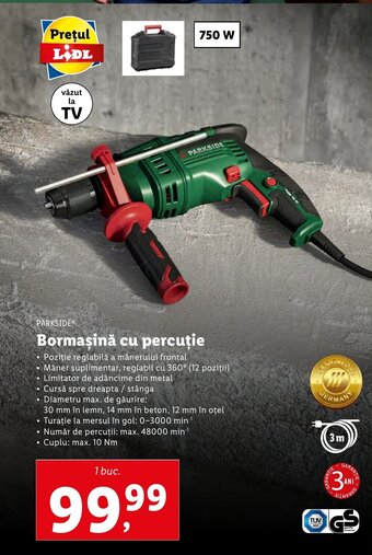 Lidl Bormaşină cu percuţie Ofertă