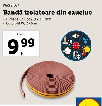 Bandă izolatoare din cauciuc
