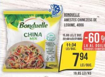 Mega Image BONDUELLE AMESTEC CHINEZESC DE LEGUME, 400G Ofertă