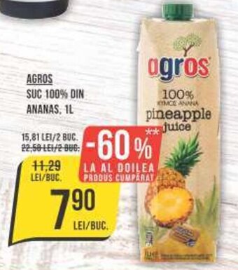 SUC 100% DIN ANANAS, 1L