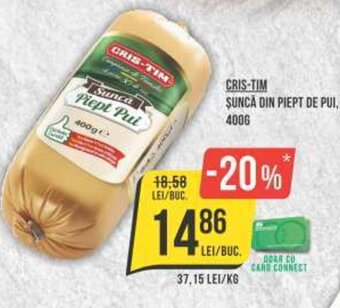 Mega Image CRIS-TIM SUNCA DIN PIEPT DE PUI, 4006 Ofertă