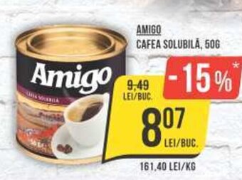 AMIGO CAFEA SOLUBILA, 50G