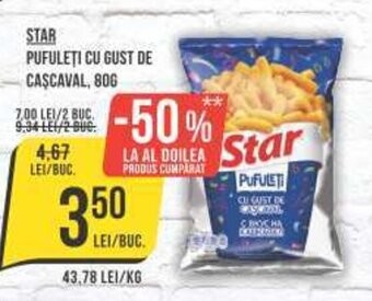 STAR PUFULEŢI CU GUST DE CASCAVAL, 806