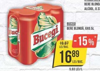 BUCEGI BERE BLONDA, 6X0.5L