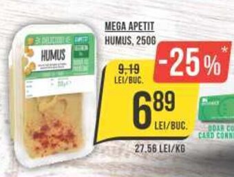 MEGA APETIT HUMUS, 2500