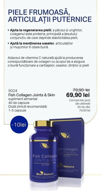BetterStyle Fish Collagen Joints & Skin Ofertă