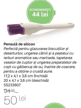 Tupperware Pensulă de silicon Ofertă