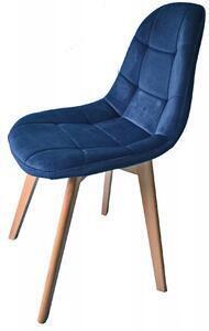 Favi Scaun velur classic albastră, stilul scandinav Ofertă