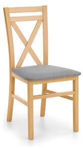 Favi Scaun dariusz, gri/stejar honey,45x49x90 cm Ofertă