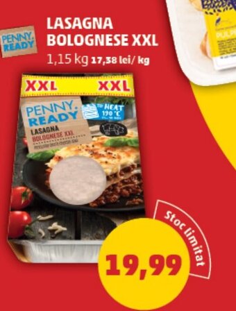 Penny LASAGNA BOLOGNESE XXL Ofertă