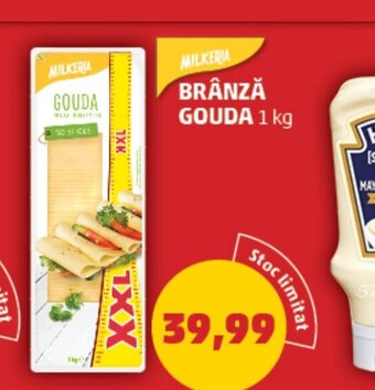 Penny BRÂNZĂ GOUDA 1 kg Ofertă