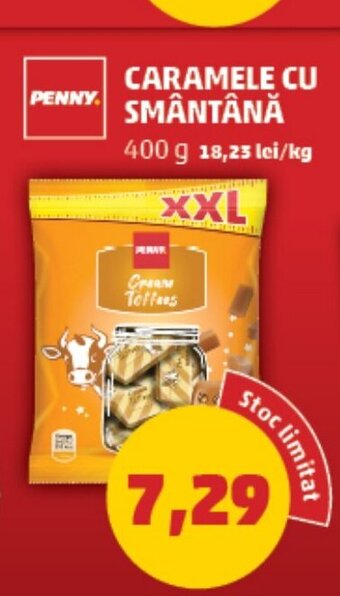 Penny CARAMELE CU SMÂNTÂNĂ Ofertă