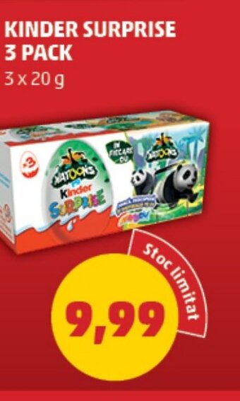 Penny KINDER SURPRISE 3 PACK Ofertă