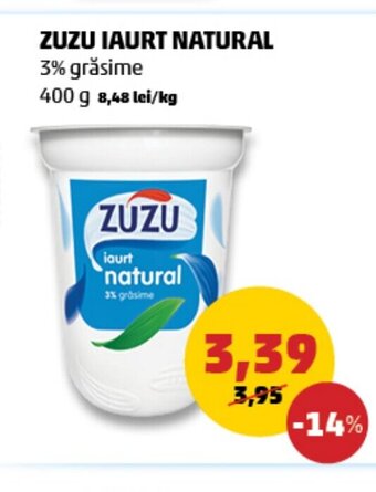 Penny ZUZU IAURT NATURAL Ofertă
