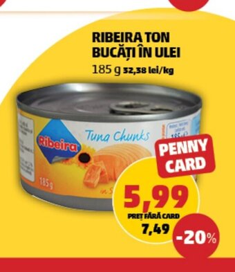 RIBEIRA TON BUCĂŢI ÎN ULEI