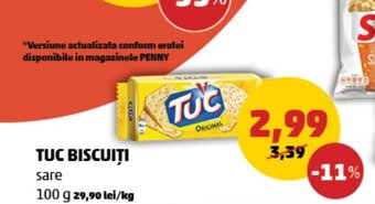 Penny TUC BISCUITI Ofertă