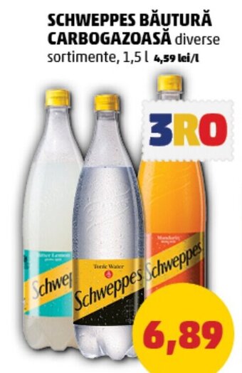 Penny SCHWEPPES BĂUTURĂ CARBOGAZOASĂ Ofertă