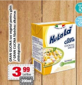 CBA GRAN GUCINA sos vegetal pentru gătit / GRAN CUCINA főzéshez alkalmas zöldségszósz Ofertă
