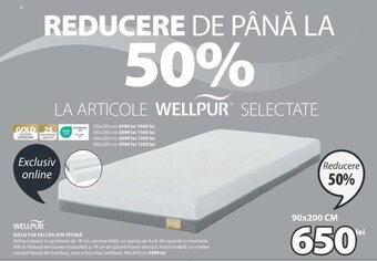GOLD F30 SALTEA DIN SPUMĂ