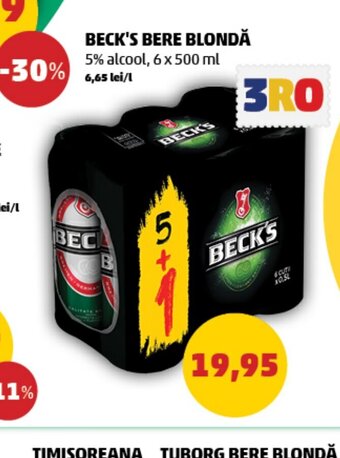 Penny BECK'S BERE BLONDĂ Ofertă