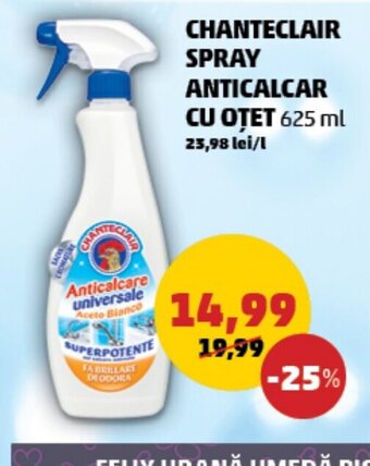 Penny CHANTECLAIR SPRAY ANTICALCAR CU OȚET Ofertă