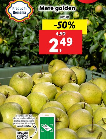 Lidl Mere golden Ofertă