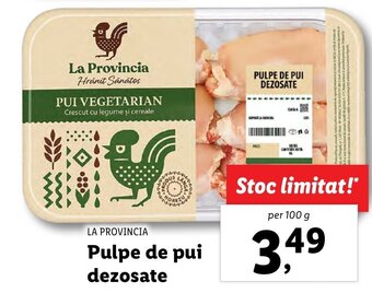 Lidl Pulpe de pui dezosate Ofertă