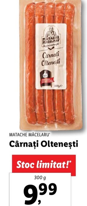Lidl Cârnați Olteneşti Ofertă