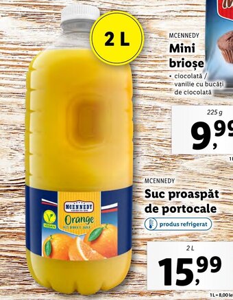 Lidl Suc proaspăt de portocale Ofertă