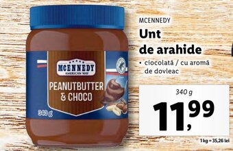 Lidl Unt de arahide Ofertă