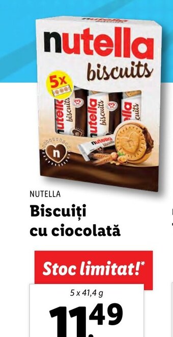 Lidl Biscuiţi cu ciocolată Ofertă